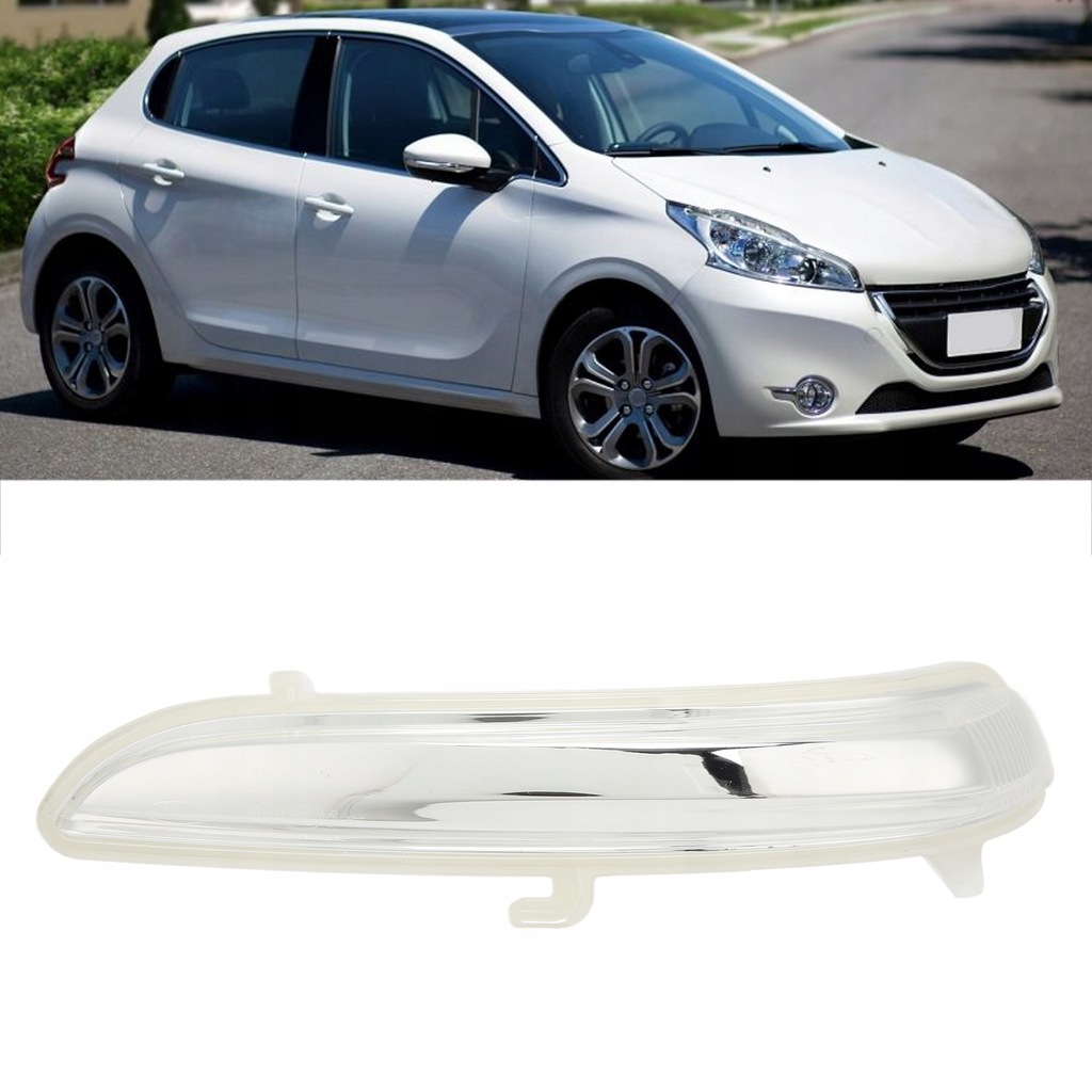 фото №10, Прозорий лінза боковий поворотник w дзеркало увімкнений