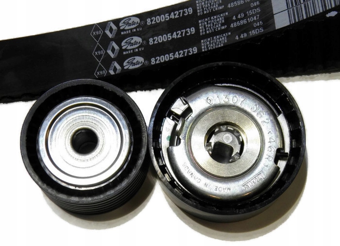 фото №10, Renault оригинальный номер 119a06559r насос водяная + набор ремень распределительного вала