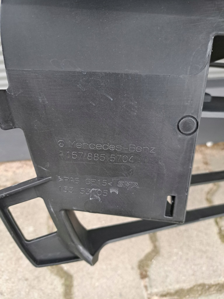 фото №11, Mercedes w167 gls решётка радиатора решётка решётка радиатора бампера каркас a1678881100