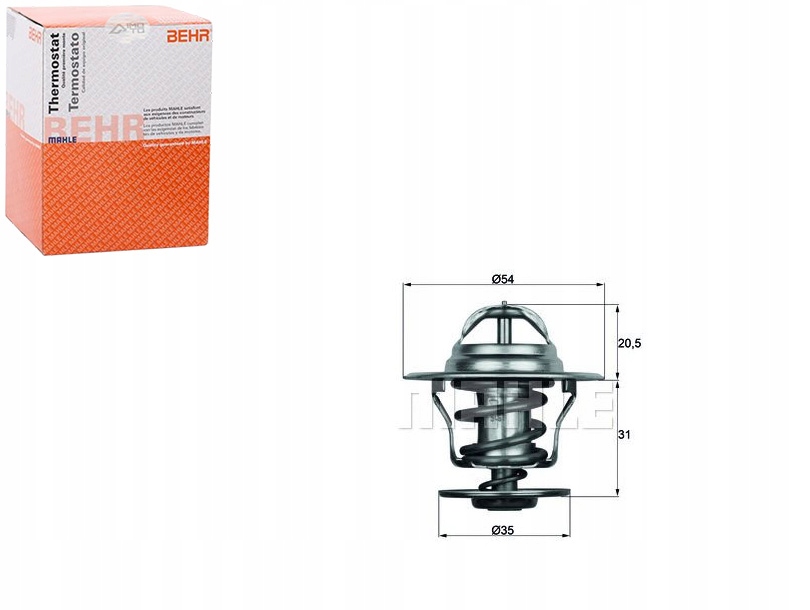 фото №1, Термостат vw 84c behr