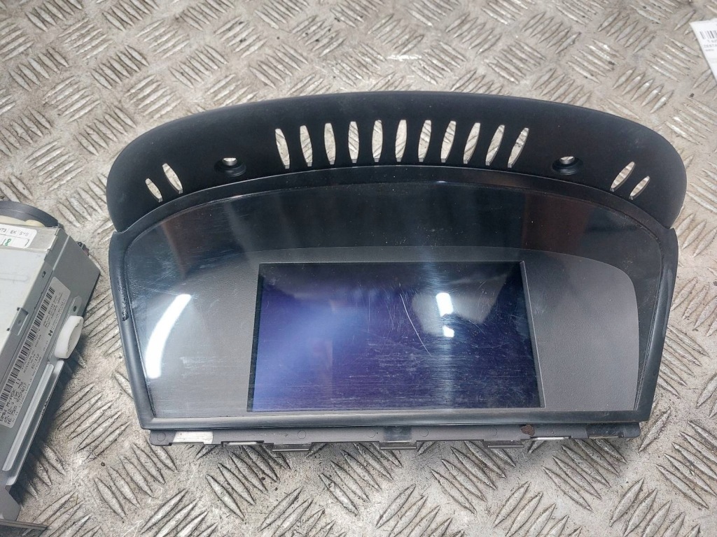 Зчитувач навігації + панель idrive + дисплей bmw e61 9195756 9205177 Зі Шроту