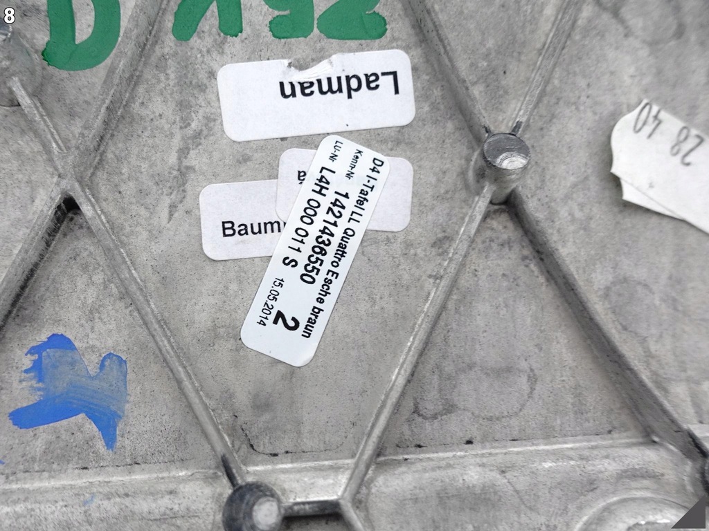 фото №9, Audi a8 s8 4h0 4h1 d4 09-17 lift захист панель панелі приладової панелі dekor gh2