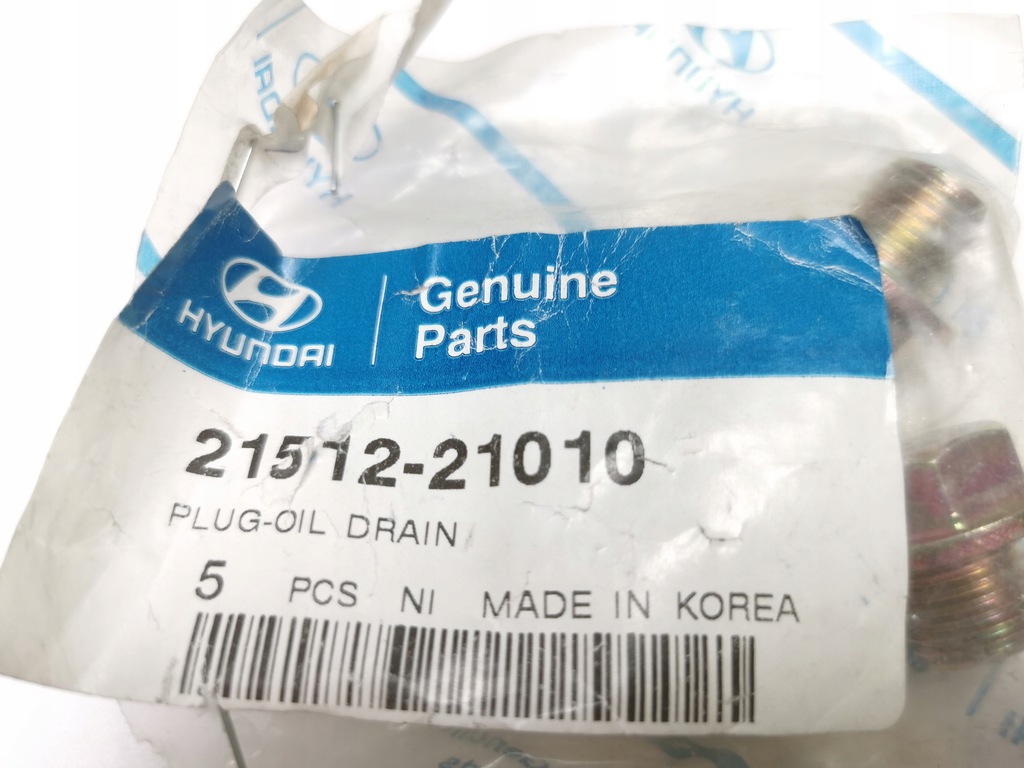 фото №7, Кришка зливу оливи m14 x 1,5 hyundai accent elantra santa fe оригінальний номер 21512 21010