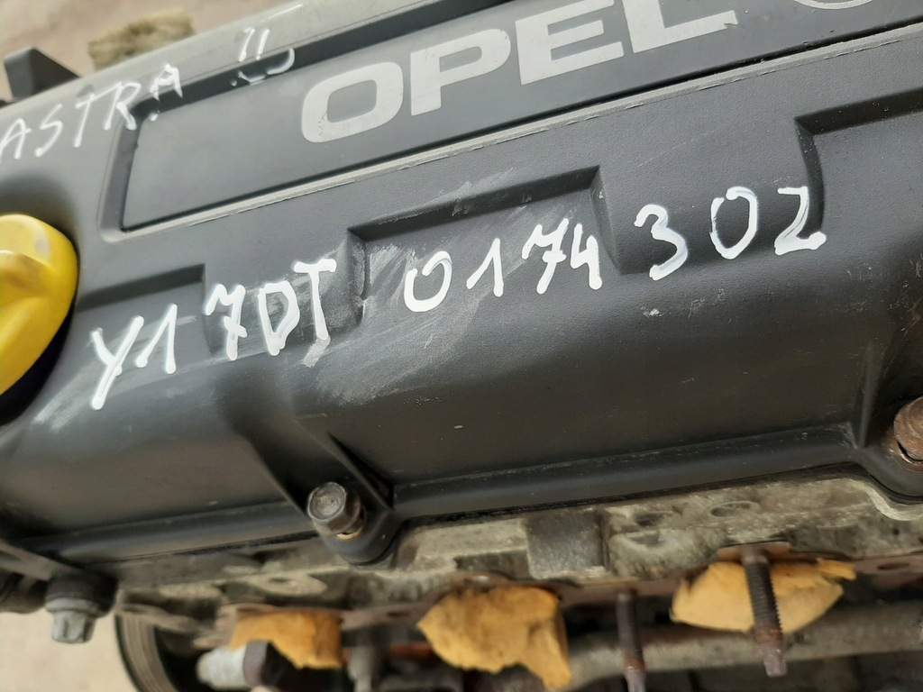 фото №6, Двигатель блок двигателя astra ii 1.7dti y17dt 0174302 isuzu