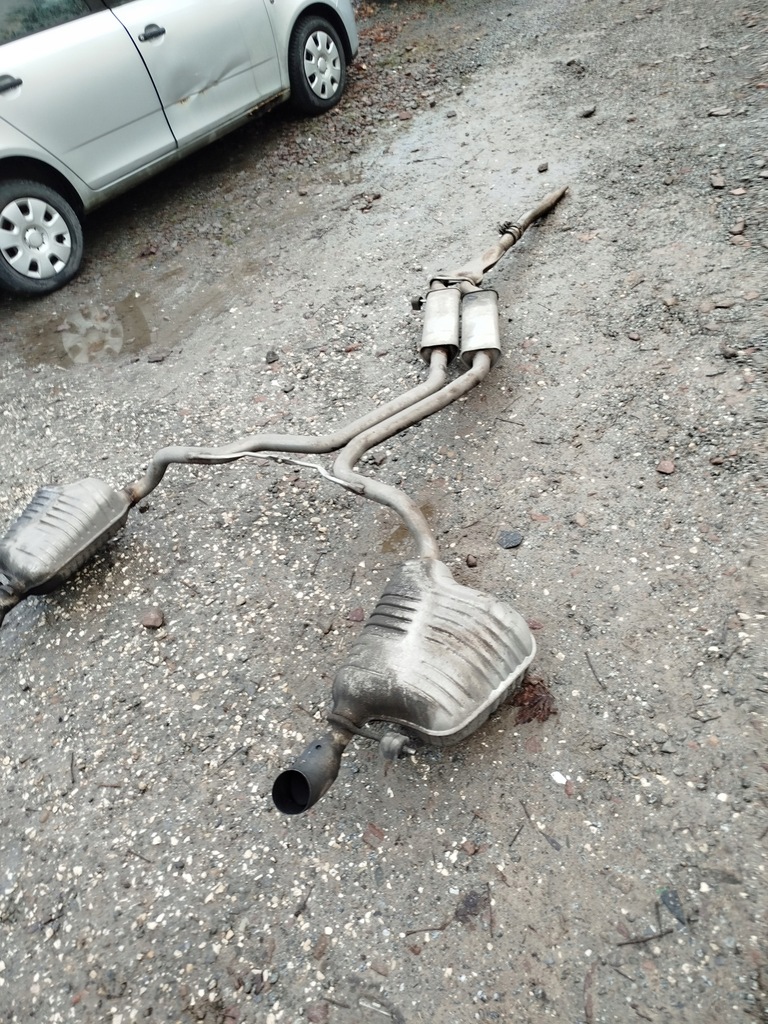 фото №1, Вихлоп труба гасник audi a6 c6 2.0 tdi 4f0253411m