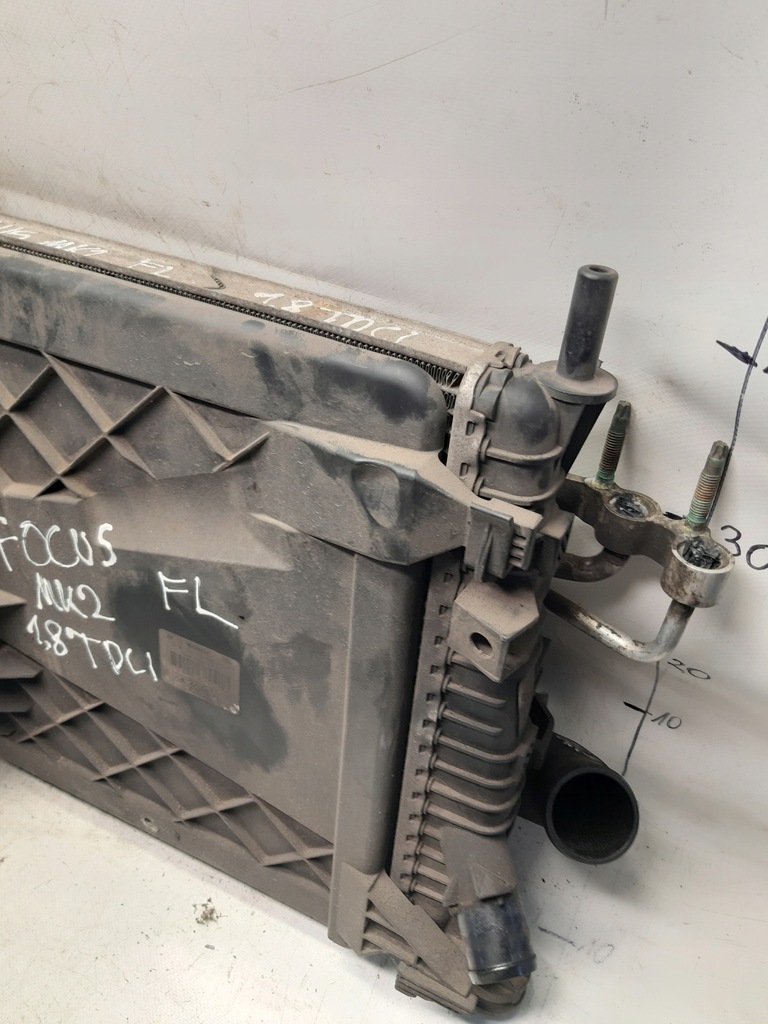 фото №10, Комплект радиатор вентилятор ford focus mk2 1.8tdci