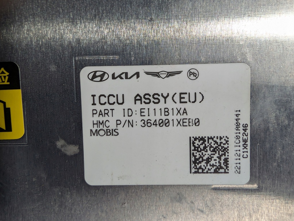 фото №7, Hyundai ioniq kia ev6 блок управления зарядки инвертор инвертор 364001xeb0