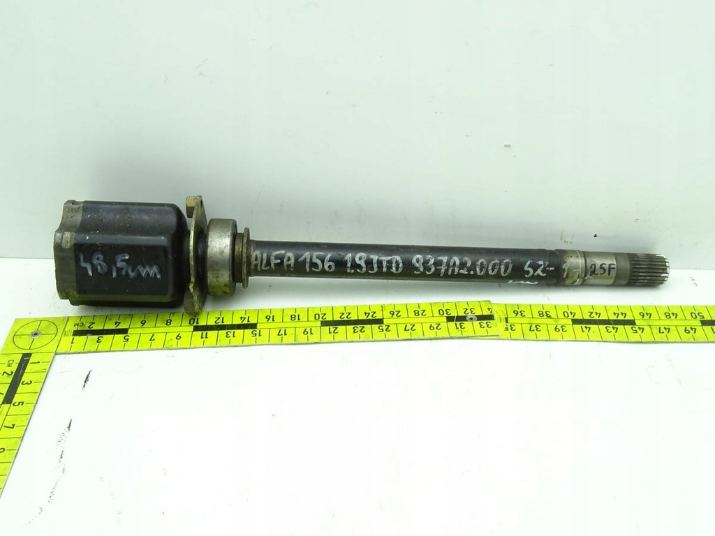 фото №3, Alfa romeo 156 01-05 1.9 jtd приводной вал правый перед удлинитель