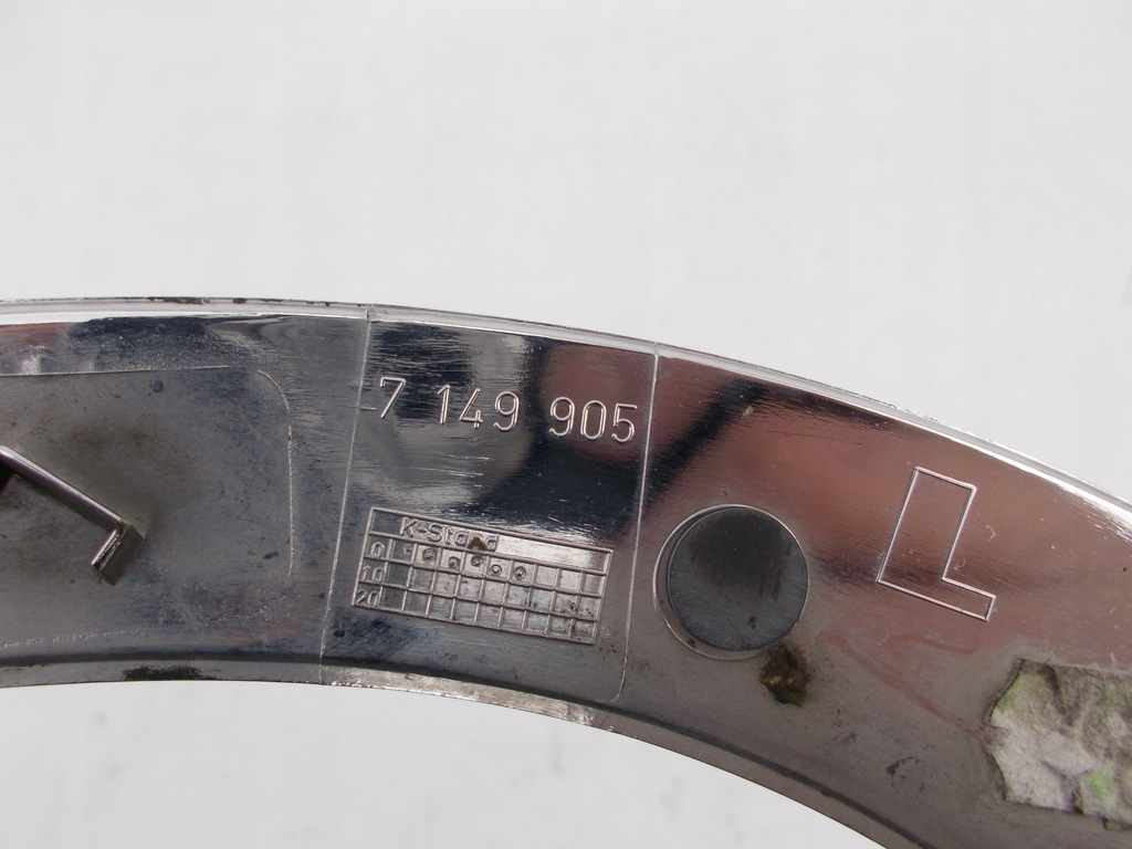 фото №11, Защита рамка фара хром mini cooper r56 7149905 левая