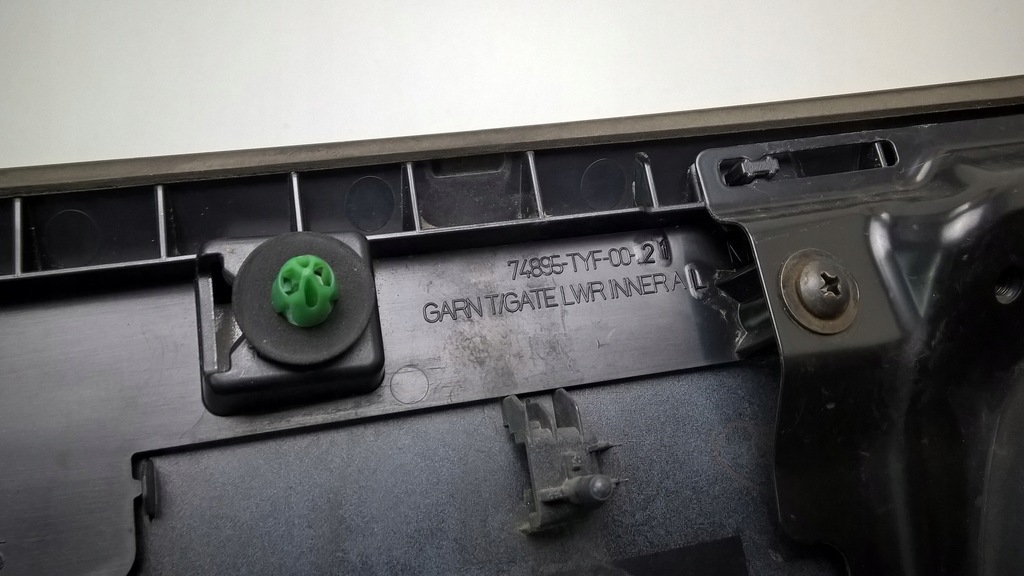 фото №13, Honda e electric 2019-2023 молдинг накладка кришки задня оригінальний номер 74895-tyf-00-20