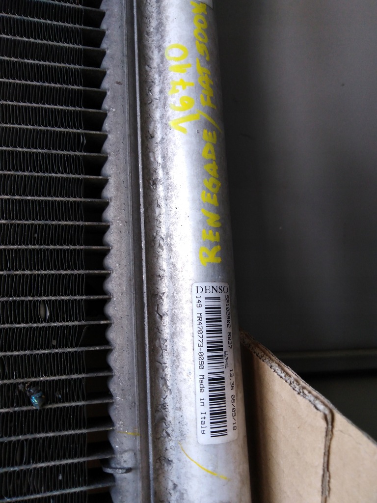 фото №4, Jeep renegade / fiat 500x радиатор кондиционера