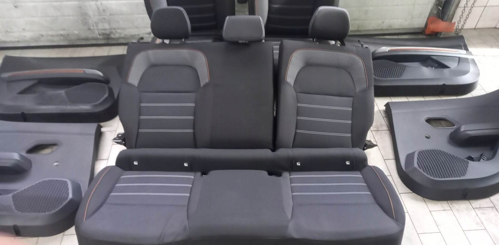 фото №10, Сидіння сидіння заднє сидіння комплект dacia sandero iii stepway стан jak nowe