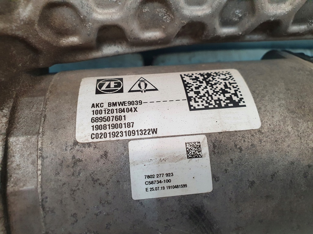 фото №5, Рулевая рейка трансмиссия bmw 7 g11 g12 задняя