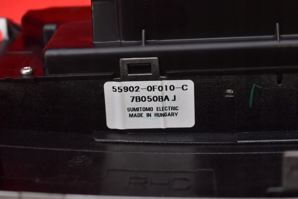 фото №8, Панель управление обдув кондиционер 55900-0f020 toyota corolla verso 2 ii 04-09