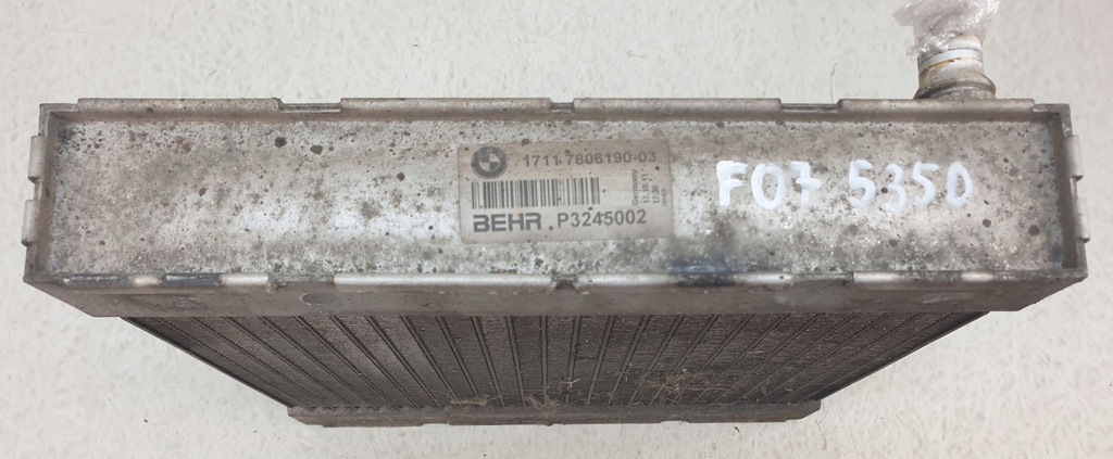 фото №6, Bmw 5 gt f07 3.0d радіатор wody 7806190 oryg