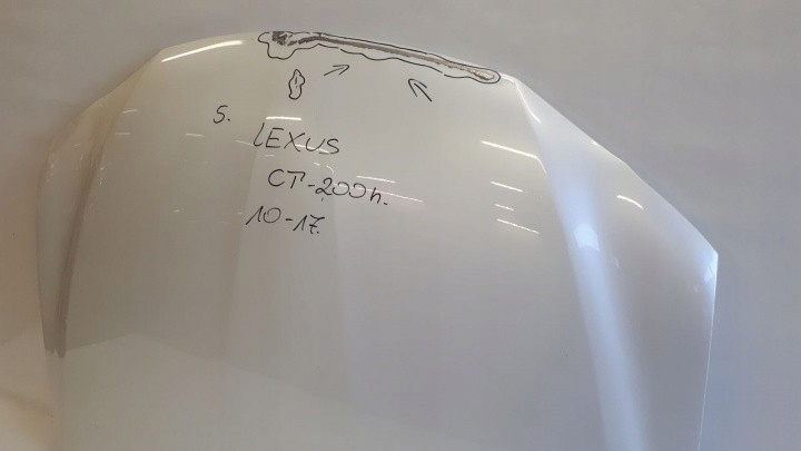 фото №2, Lexus ct-200 h 2010 капот перед