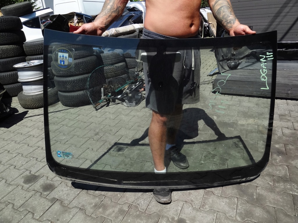 фото №1, Dacia logan iii 2021 скло передня лобове org