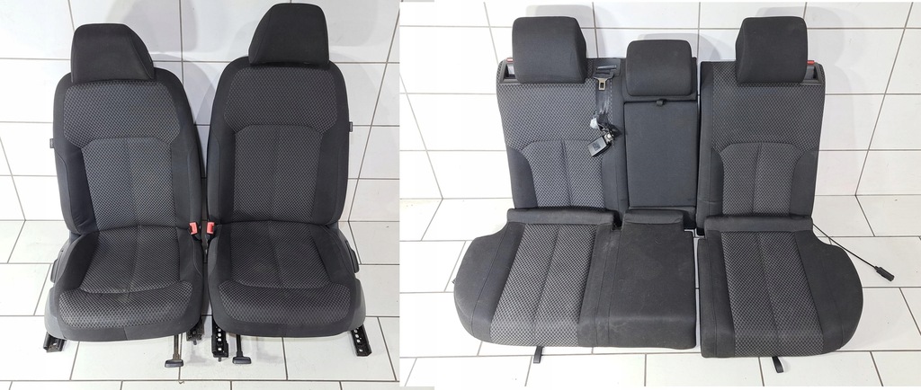 фото №1, Vw passat b7 kombi сиденья + заднее сиденье = комплект