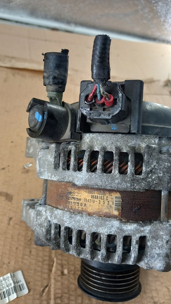 фото №4, Генератор volvo s40 04r ii 2.0 hdi