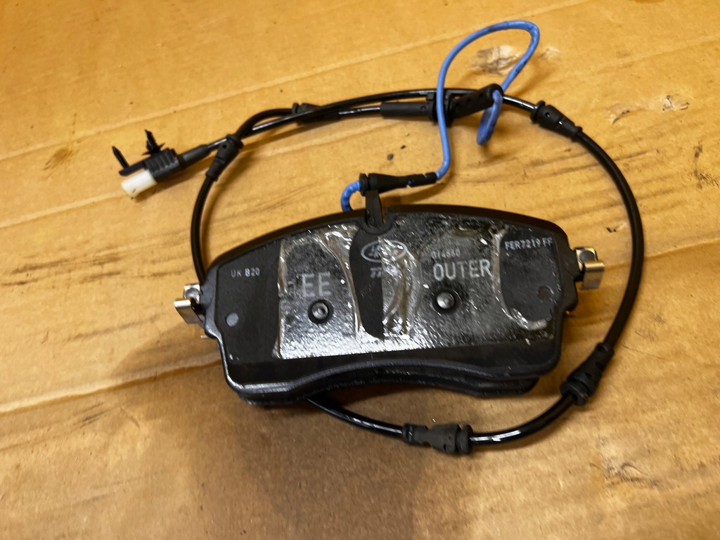 фото №16, Комплект тормозные диски тормозные колодки тормозные перед land rover defender ii l663