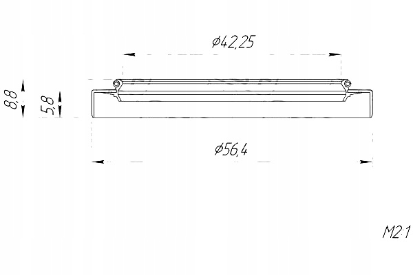 фото №2, Febest 95gdy-44560609x кольцо уплотнительный, wał приводной