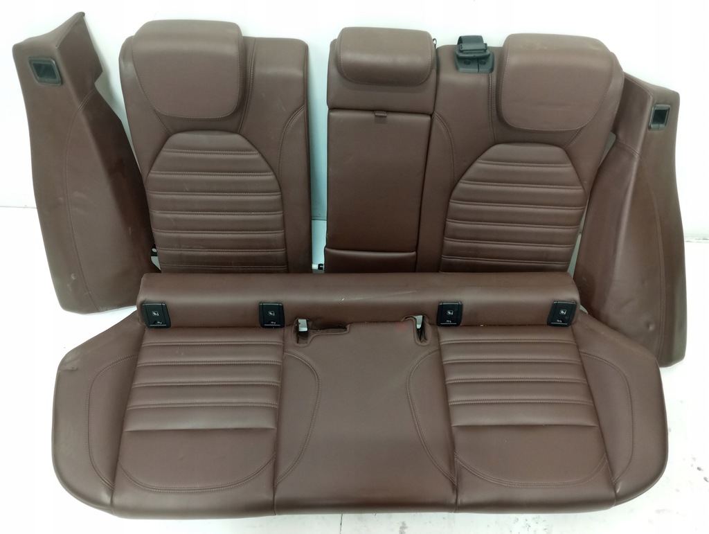 фото №12, Оббивка шкіра сидіння alfa romeo stelvio коричневі