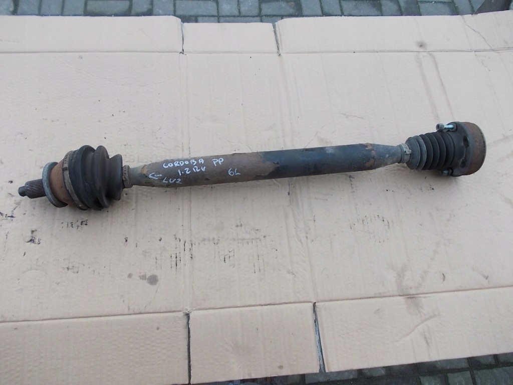 фото №1, Приводной вал правая ibiza iii 1,2 12v cordoba
