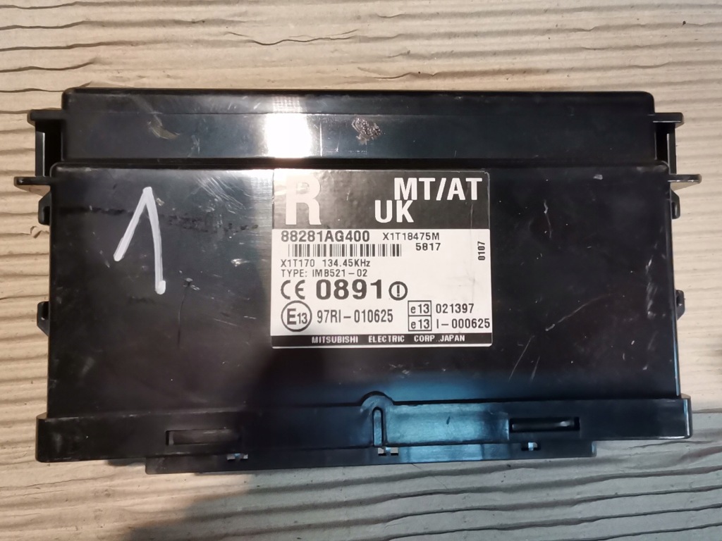 фото №1, 1 модуль комфорта subaru legacy iv 88281ag400