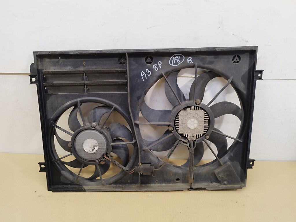 фото №8, Вентилятор корпус радіатора audi vw 1k0121207aa