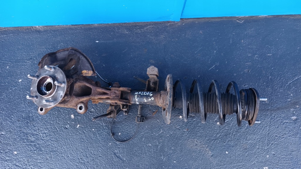 фото №1, Mazda 6 gj 2.2 d амортизатор поворотний кулак правий перед