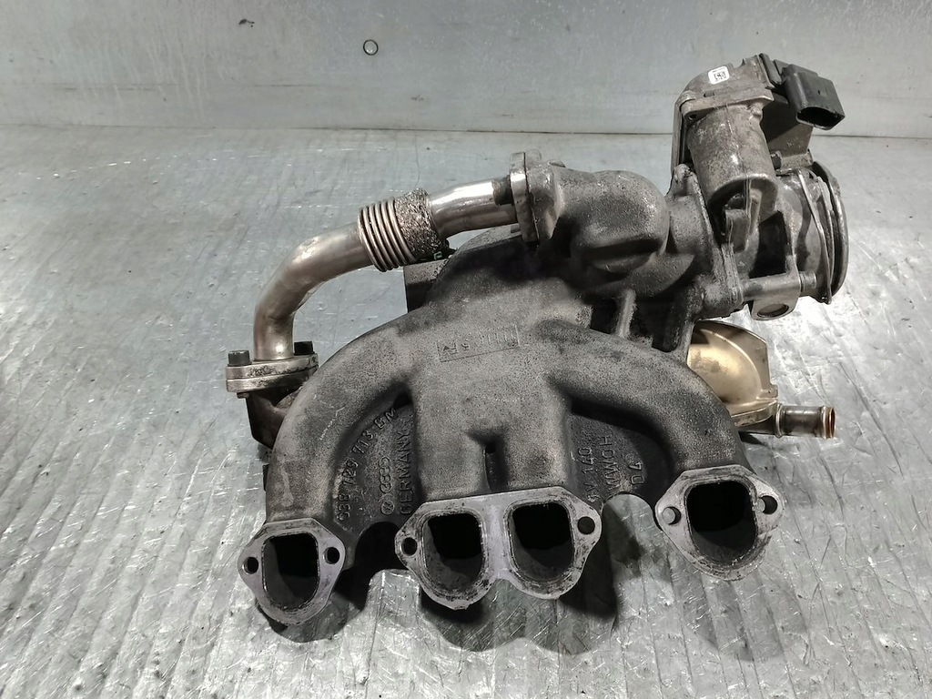 фото №7, Коллектор всасывающий audi a4 b7 038129713bm 2.0 tdi