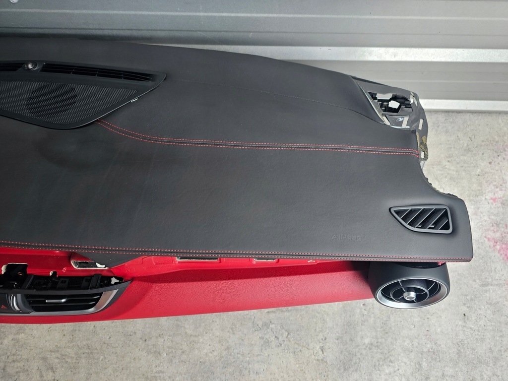 фото №5, Alfa romeo stelvio панель приладів консоль подушка безпеки шкіра org