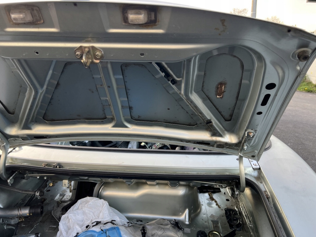 фото №7, Mazda mx-5 mx5 nb lift задня кришка багажника багажника задня