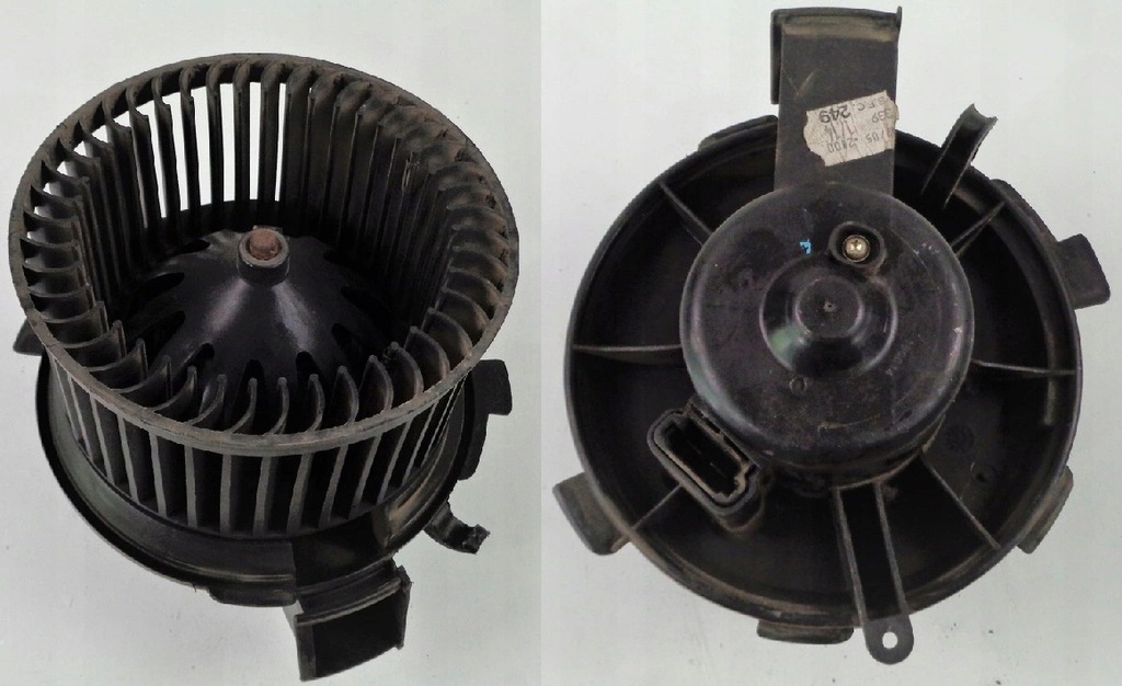 фото №1, Peugeot 206 00 r вентилятор повітродувка обігрівача