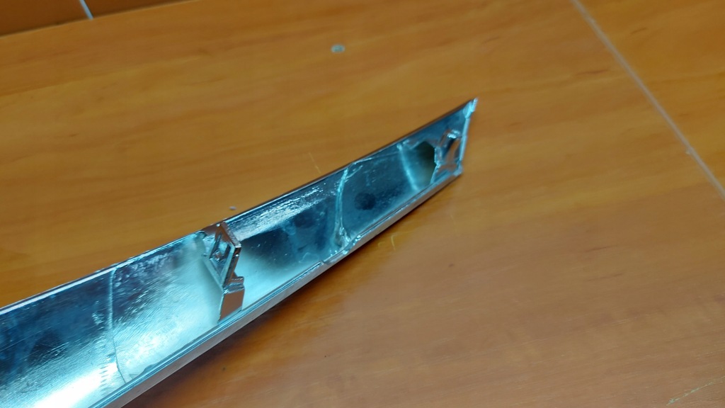 фото №12, Молдинг хром бампера решітка решітка радіатора перед передня toyota corolla e16 e18