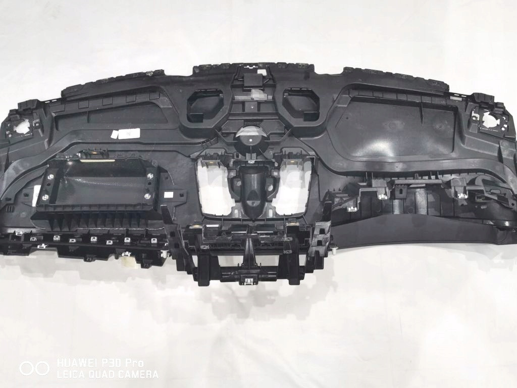 фото №9, Porsche cayenne iii консоль приборная панель приборная кожа серая 9y0