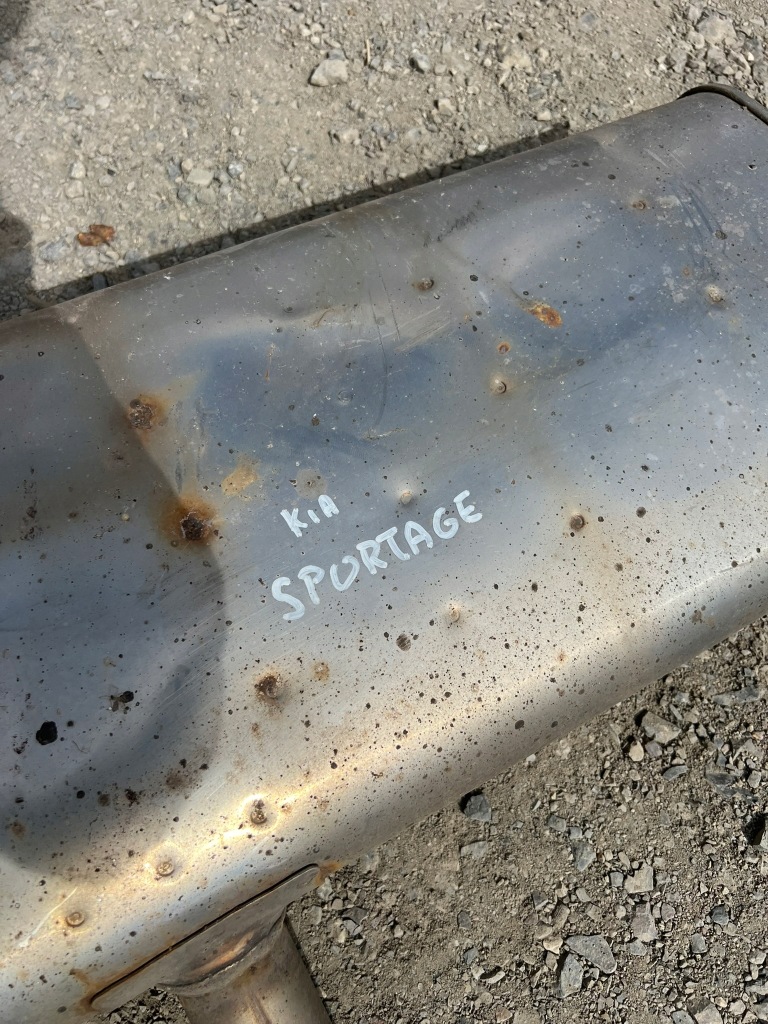 фото №5, Гаситель конечный труба выхлоп выхлоп kia sportage iii 1.7 crdi