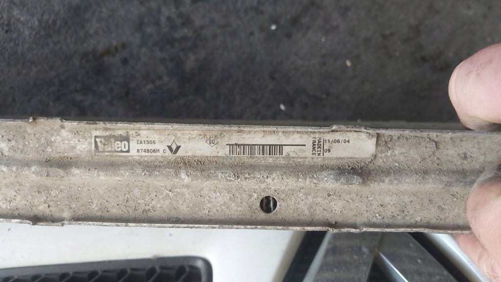 фото №3, Інтеркулер renault master 2.2 2.5 874806mc