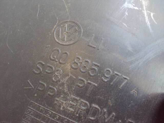 фото №4, Підкрилок лівий перед vw eos 2006 r 1q0805911a