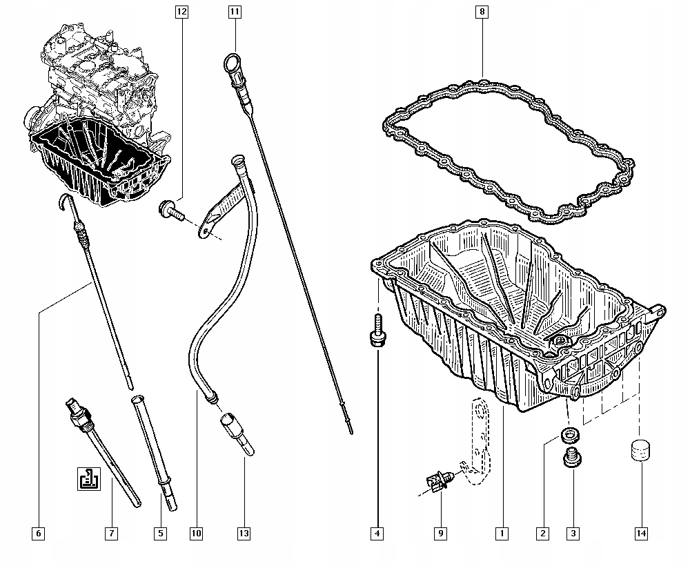 фото №4, Renault оригинальный номер 8200962990 щуп масла
