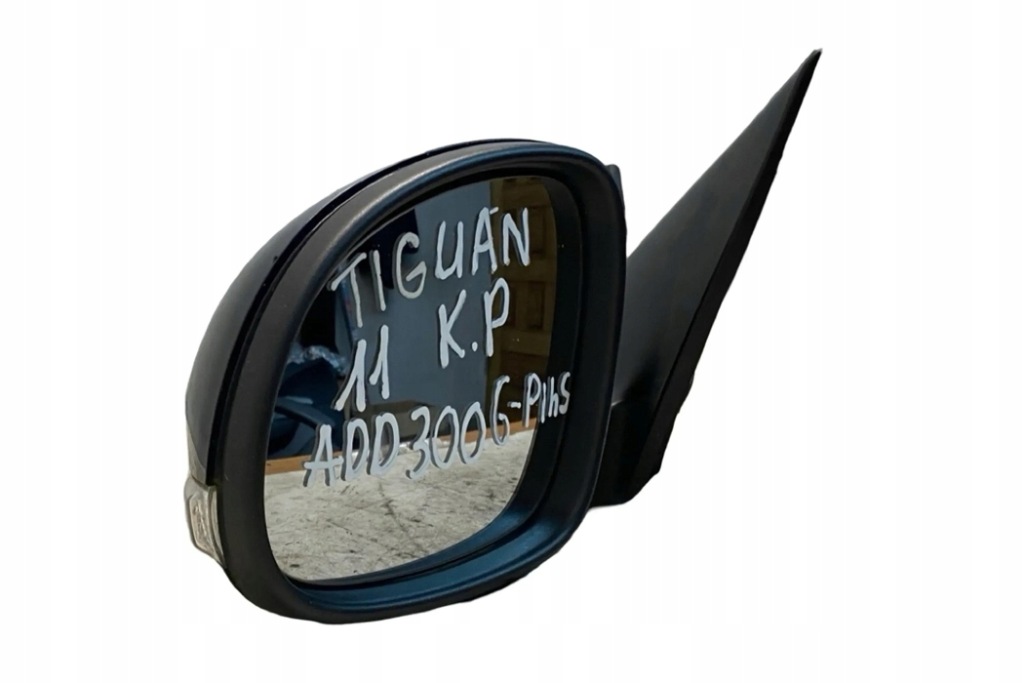 фото №9, Дзеркало ліва vw tiguan 5n_ e1030103 2.0l дизель 103kw 2011