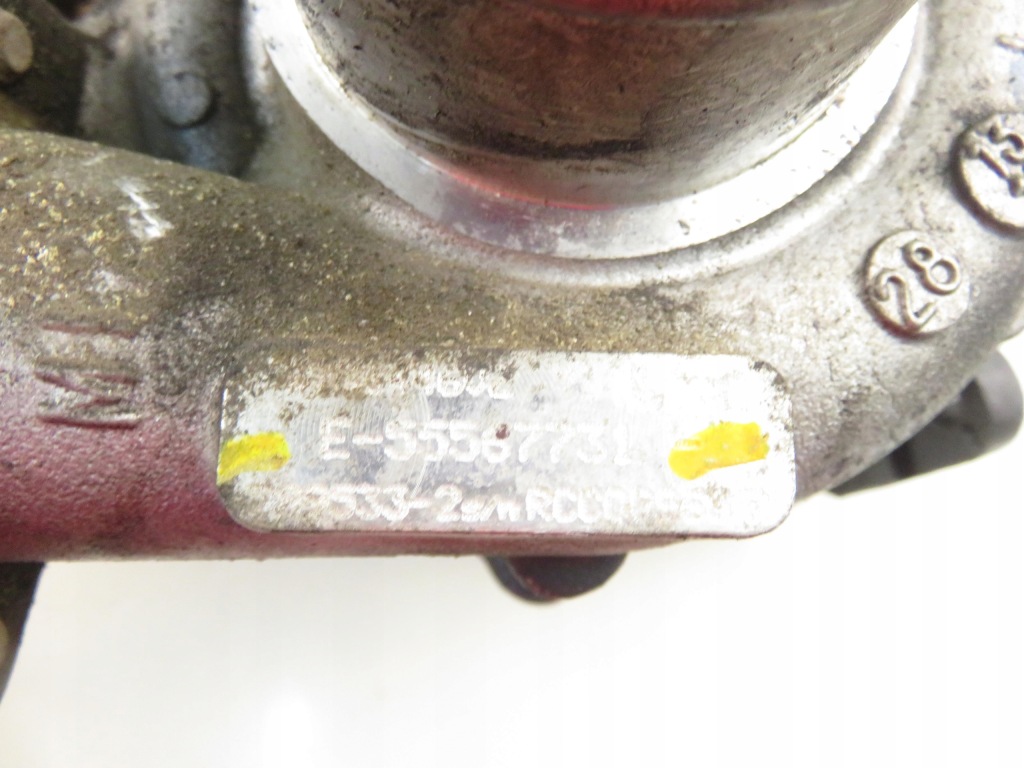 фото №14, Турбонагнетатель opel astra j p10 1.7 cdti 55567731 a 17 dte