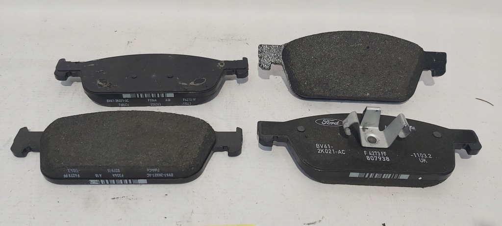 фото №1, Ford оригинальный номер 2286735 набор тормозных колодок тормозных, тормоза дисковые