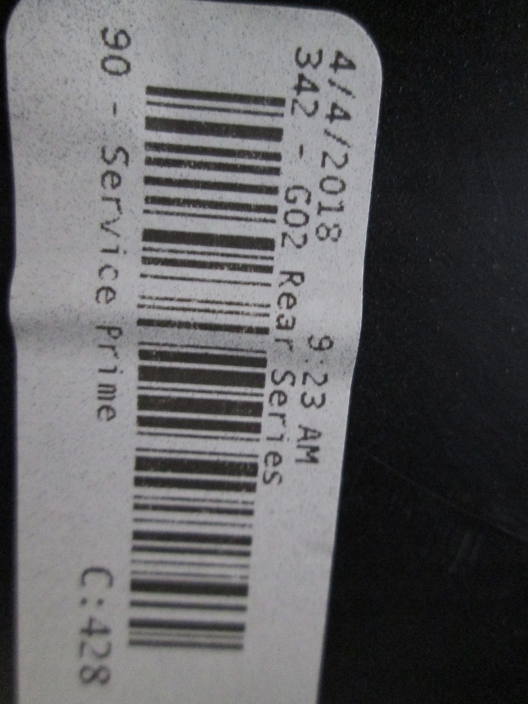 фото №13, Bmw x4 g02 бампер задняя задний голый чёрный