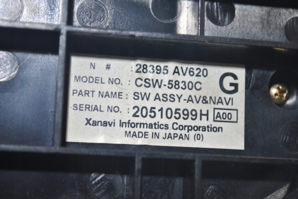фото №4, Nissan оригинальный номер 28395av620