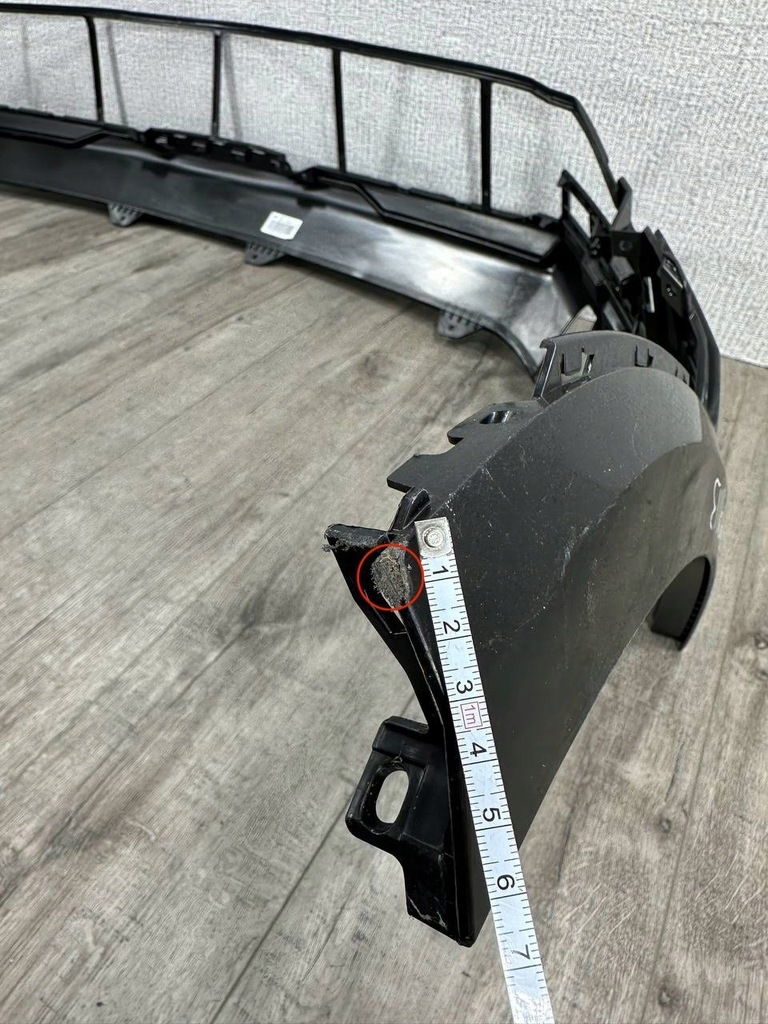 фото №15, Kia niro ii 2021- спойлер накладка бампер перед 86512-ao010