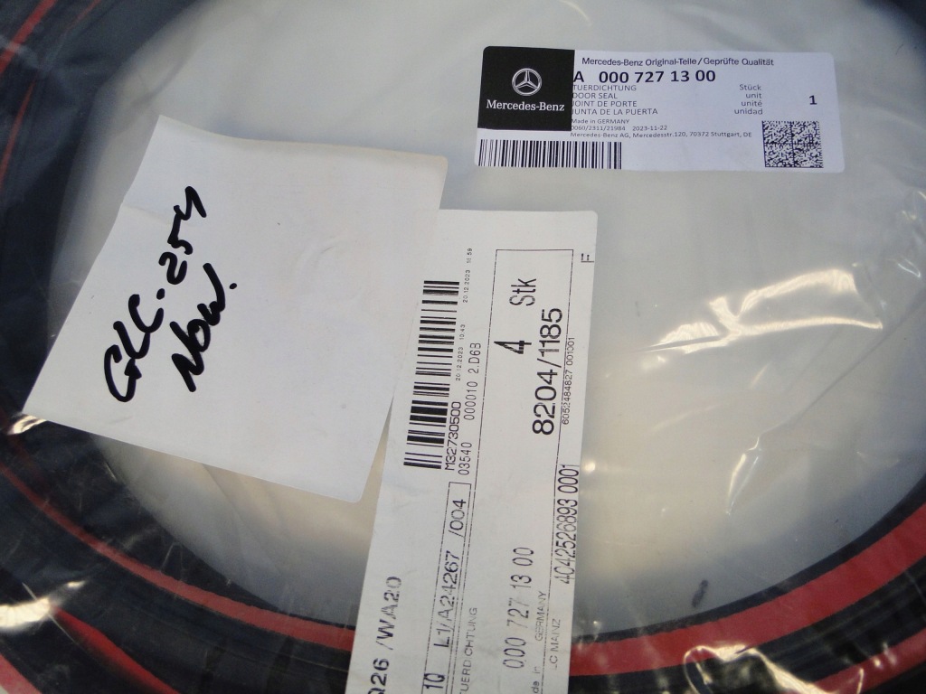 Mercedes прокладка дверь передние задние левая правое a0007271300 wiele modeli с Разборки