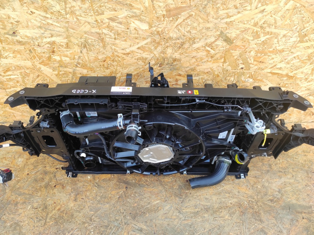 фото №6, Pas передній радіатор вентилятор kia x ceed