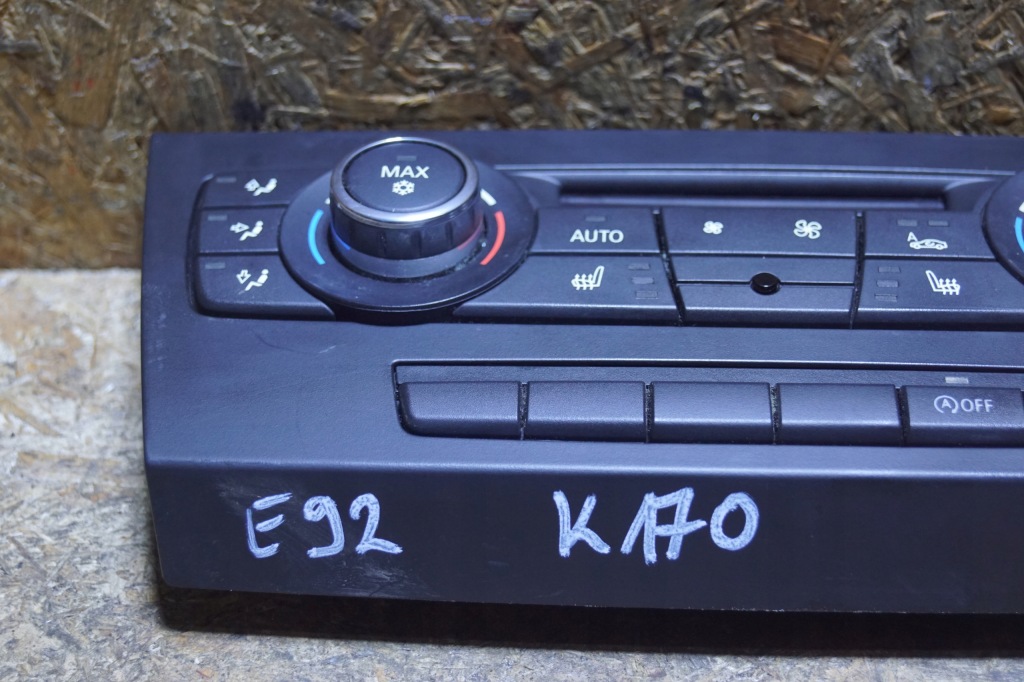 фото №7, Панель кондиціонера bmw e92 lift обігрів 9250395