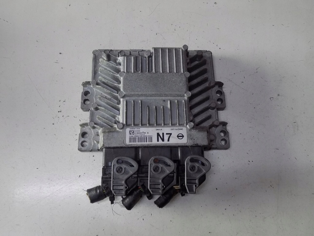 фото №1, Nissan qashqai j10 +2 бортовий комп'ютер двигуна 23710jd58c